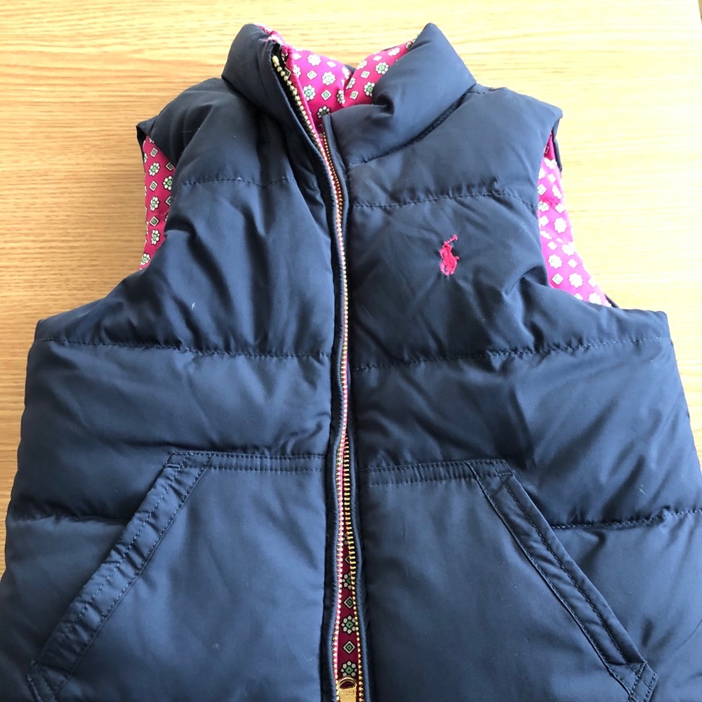 Polo reversible vest